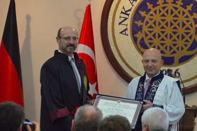 Towards entry "Mathias Rohe was awarded an honorary doctorate from the University of Ankara"