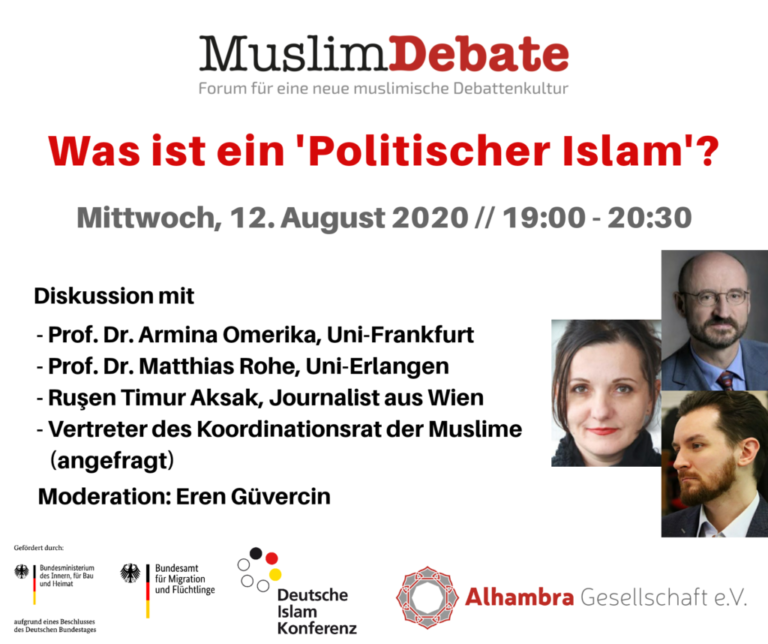 Mathias Rohe in a talk about the “political Islam” in Germany