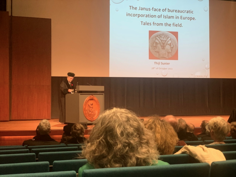 Valedictory Lecture of Prof. Thijl Sunier