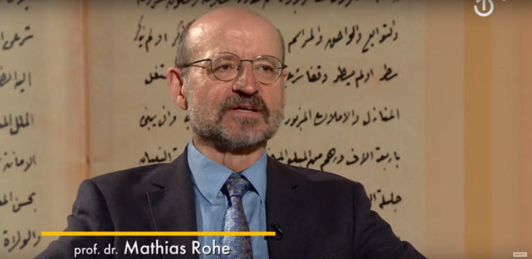 Mathias Rohe at “In Medias Res”